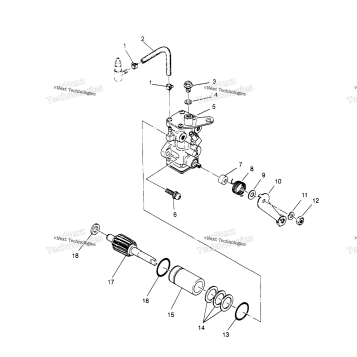 OIL PUMP ASSEMBLY TRAIL BOSS