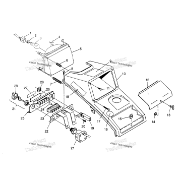 HEADLIGHT ASSEMBLY SPORT 400L