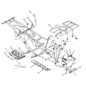 FRAME ASSEMBLY WITH RACKS BIG BOSS 4X6