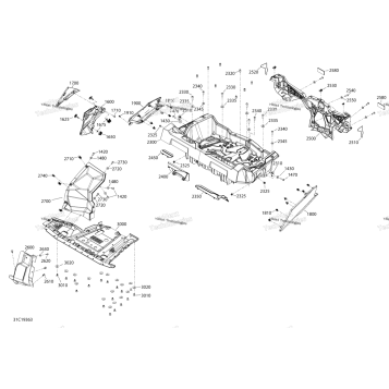 BODY - 1000R - REAR SECTION