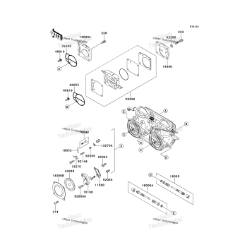 CARBURETOR PARTS (JS750-B2/B3)