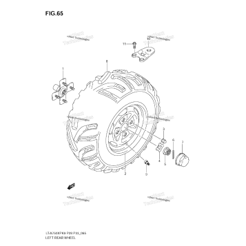 LEFT REAR WHEEL