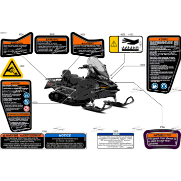 BODY - WARNING DECALS