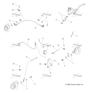 BRAKES, BRAKE LINES