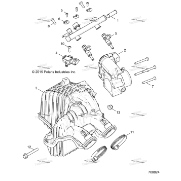 ENGINE, AIR INTAKE MANIFOLD R17RT_99 ALL OPTIONS