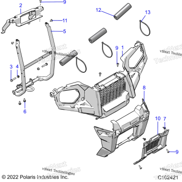 BODY, FRONT BUMPER & MOUNTING