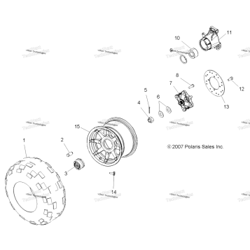 WHEELS, REAR