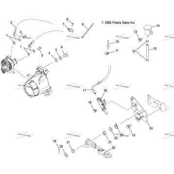 MASTER CYLINDER, REAR & FOOT PEDAL /AT/AX/AY/AZ