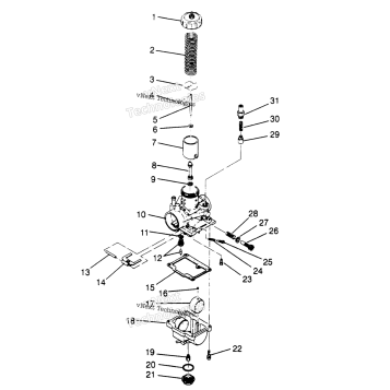 CARBURETOR 4X4 400L