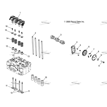 ENGINE, INTAKE & EXHAUST