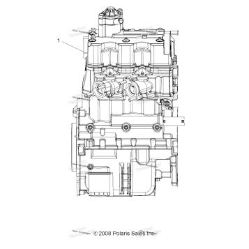 ENGINE, SHORT BLOCK