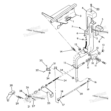 SHIFT LINKAGE ASSEMBLY NORWEGIAN 6X6