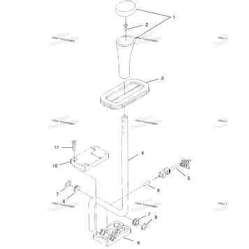 GEAR SELECTOR ASSEMBLY SCRAMBLER