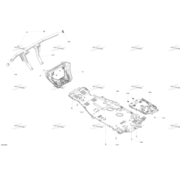 BODY - SKID PLATE AND BUMPER