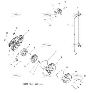ELECTRICAL, IGNITION SYSTEM (49ATVIGNITION096X6)