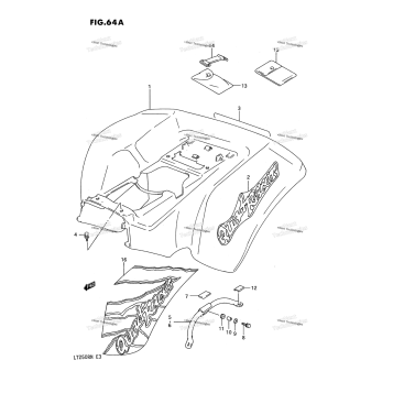 REAR FENDER (MODEL M/N)