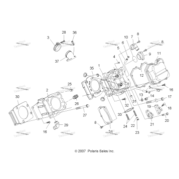 ENGINE, CYLINDER & HEAD