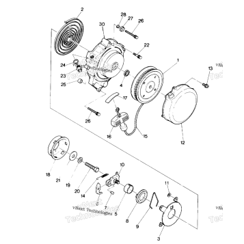 RECOIL STARTER ASSEMBLY
