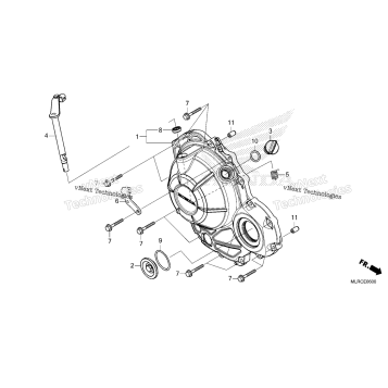 RIGHT CRANKCASE COVER