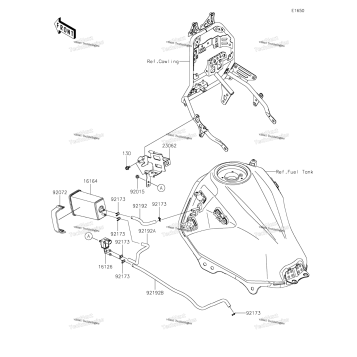 FUEL EVAPORATIVE SYSTEM(CA)