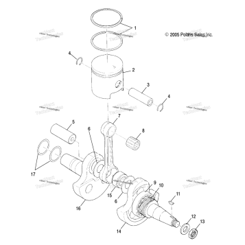 CRANKSHAFT & PISTON