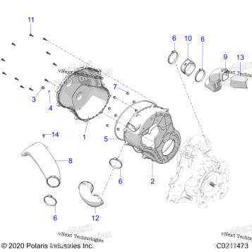 BODY, CLUTCH COVER