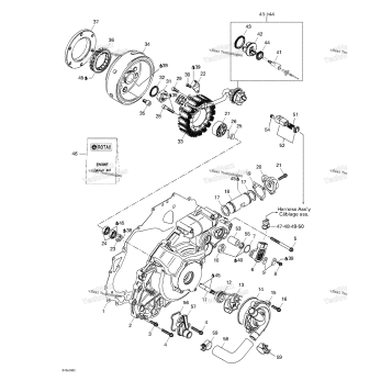 IGNITION AND WATER PUMP