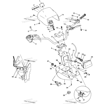 HANDLEBAR & HEADLIGHT POD