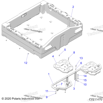 BODY, REAR RACK & BOX SIDE RAILS