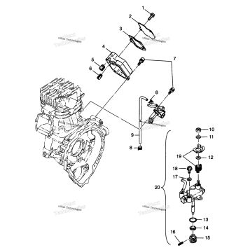 OIL PUMP XPLORER 400L