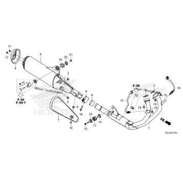 EXHAUST MUFFLER