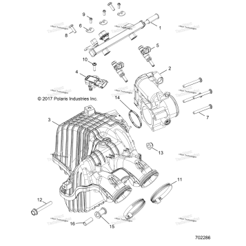 ENGINE, AIR INTAKE MANIFOLD R18RGE99BM/BB/B7/KBS/UB9/UBG