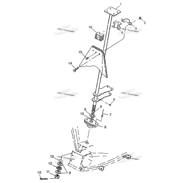 STEERING POST XPLORER 300