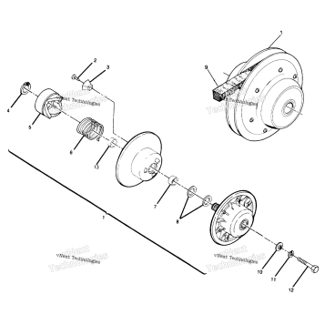 DRIVEN CLUTCH ASSEMBLY