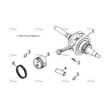 ENGINE, CRANKSHAFT & PISTON