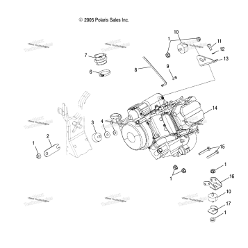 ENGINE MOUNTING