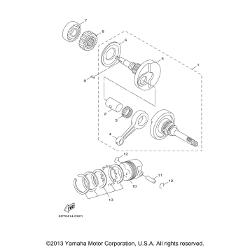 CRANKSHAFT PISTON