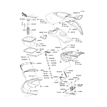 HULL FRONT FITTINGS (B8F)