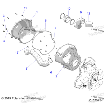 BODY, CLUTCH COVER