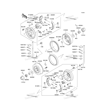FRONT HUBS/BRAKES