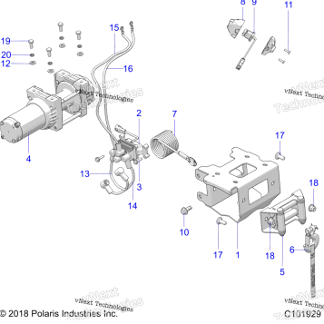 CHASSIS, WINCH