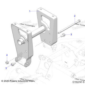 SUSPENSION, MIDDLE SUPPORT
