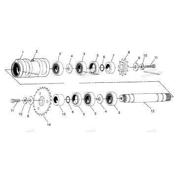 CENTER TIGHTENER SCRAMBLER