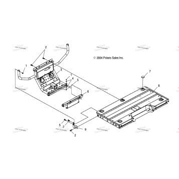 RACK MOUNTING, REAR