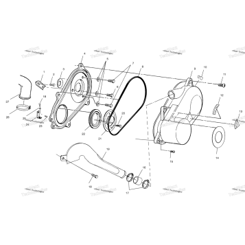 CLUTCH COVER W97CH50A