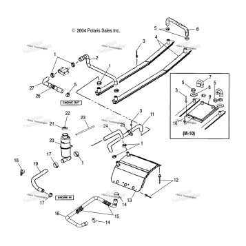 COOLING SYSTEM /7CSA/NP7CS/7CSA/7CSB/NE8CS/8CSA/NP8CS/8CSA/8CSB