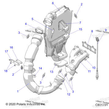 ENGINE, EXHAUST