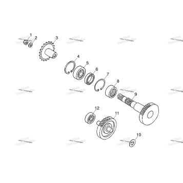 DRIVE SHAFT A03FA09CA/CC/CD