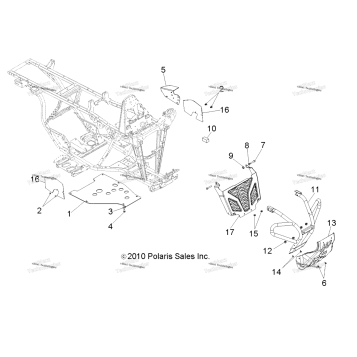 CHASSIS, FRONT BUMPER