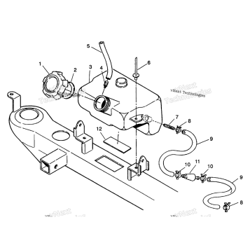 OIL TANK ASSEMBLY TRAIL BLAZER